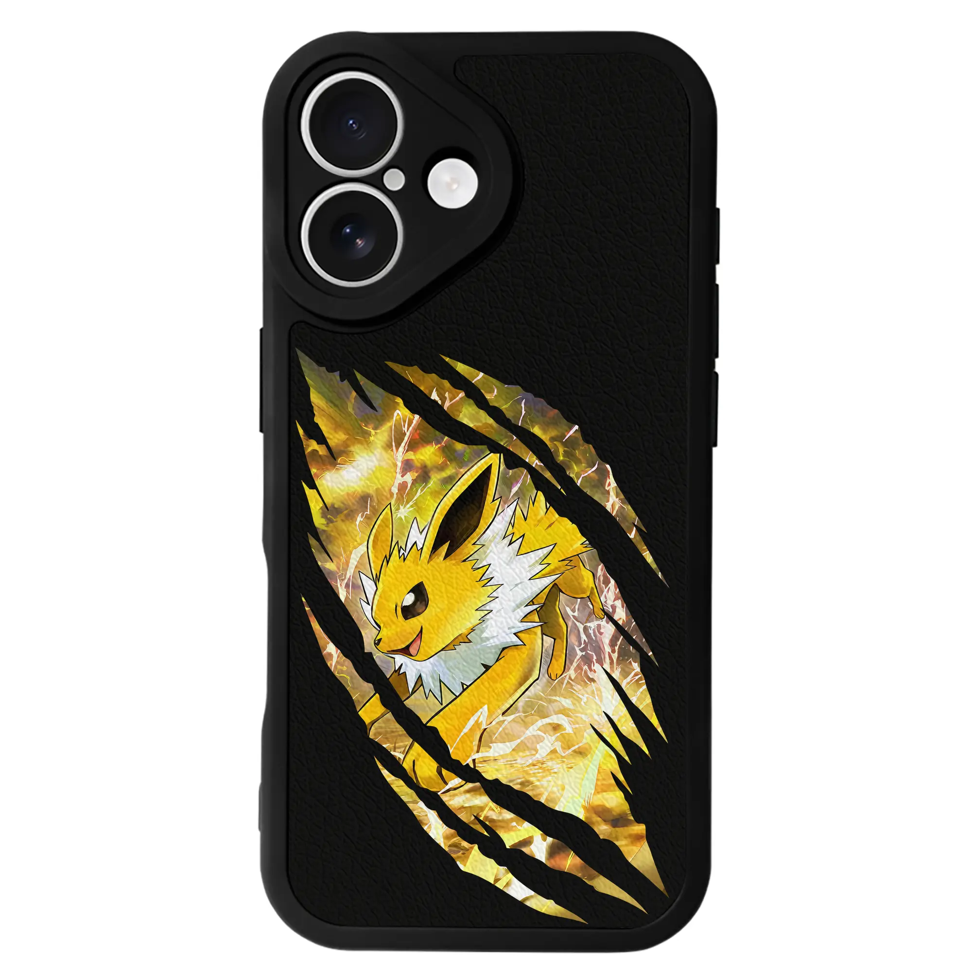 ポケモン グッズ,イーブイ - IPhone 16シリーズ対応 ・ シリコンスマホケース ・ レザー調 ・ 高精度フィット ・ 耐衝撃 ・ ワイヤレス充電対応 ・ 精密カット